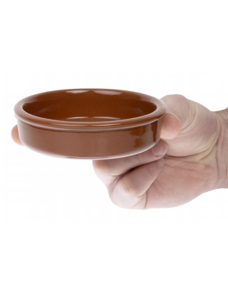Plats à tapas en terre cuite 100 mm - lot de 24