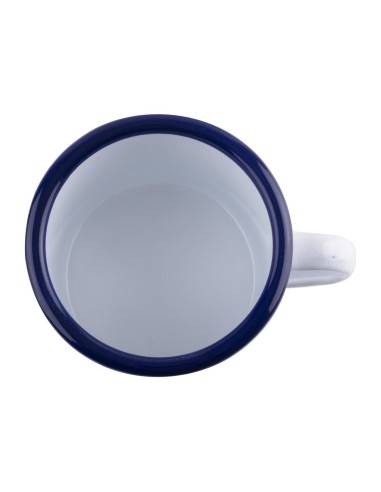 Mug acier émaillé Olympia 350 ml - lot de 6