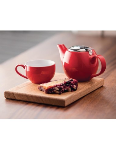 Théière Olympia Café rouge 510 ml - compatible lave-vaisselle