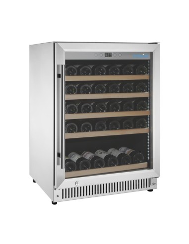 Rafraîchisseur à vin sous comptoir Polar Série G inox 47 bouteilles