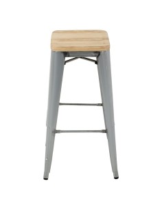 Tabourets hauts Bolero Bistro en acier galvanisé - lot de 4 2