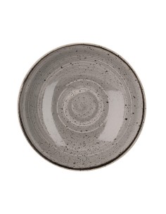 Assiettes Churchill Stonecast Grey 220mm - Lot de 12