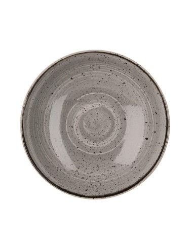 Assiettes Churchill Stonecast Grey 220mm - Lot de 12