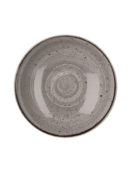 Assiettes Churchill Stonecast Grey 220mm - Lot de 12