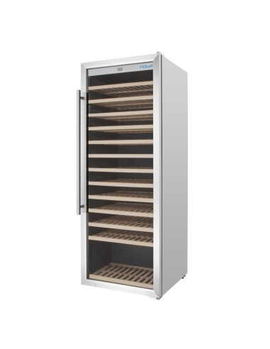 Cave à vin inox Polar Série G 118 bouteilles - 330 L