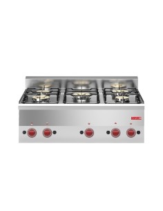 Fourneau gaz Gastro M 600 5 feux - 15,5 kW