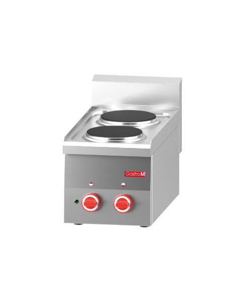 Fourneau 2 plaques électriques Gastro M 60/30PCE - Inox