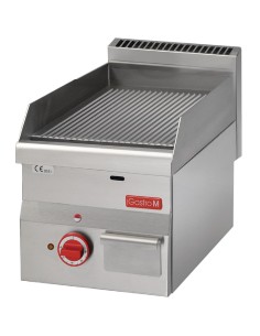 Plancha électrique Gastro M 600 - plaque rainurée 60/30 FTRE