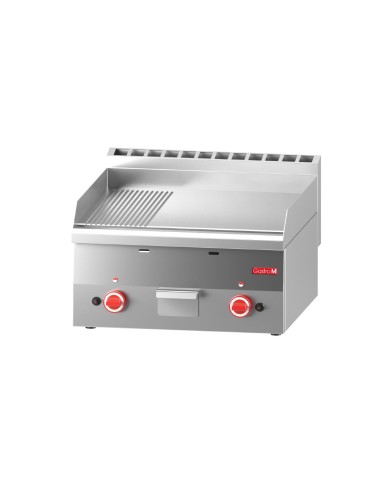Plancha gaz 600 mm Gastro M - 10,4 kW inox
