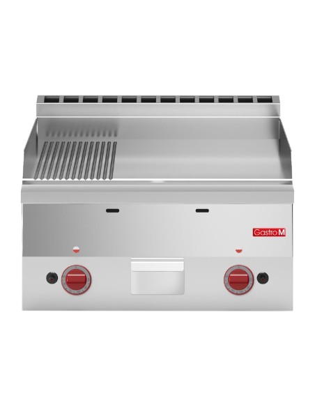 Plancha gaz 600 mm Gastro M - 10,4 kW inox