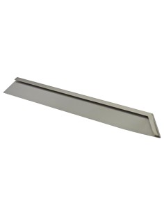 Couvre-joint droit 60/CGFTDX Gastro M - Inox 80x7x530 mm