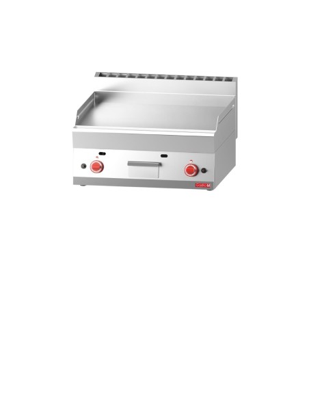 Plancha gaz chromée 65/70FTG-CR Gastro M 650 - 11,4 kW