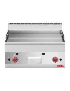 Plancha gaz 65/70 FTG Gastro M - Plaque lisse inox