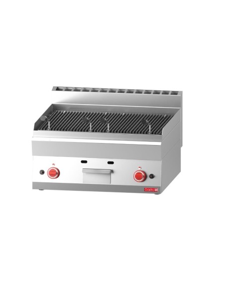 Grillade pierre de lave gaz Gastro M 650 - 11 kW