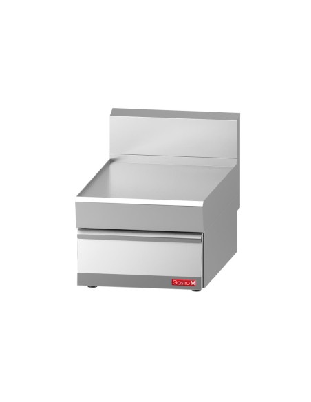 Elément neutre avec tiroir GN 1/1 Gastro M 650 - Inox