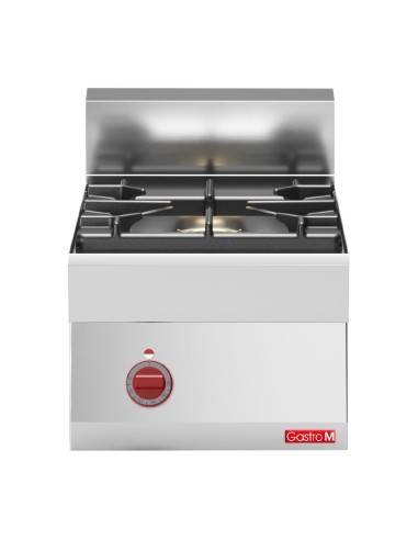 Fourneau gaz 1 feu Gastro M 650 - 7,5 kW inox