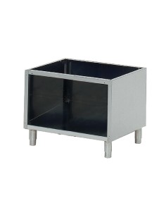 Placard ouvert Gastro M 650 65/80B - inox, pieds réglables
