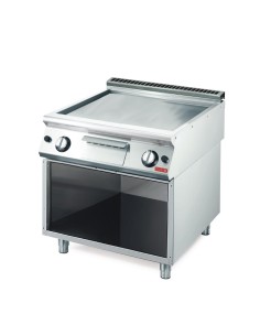 Plancha gaz plaque lisse GM70/80 FTGS Gastro M - 11.4 kW