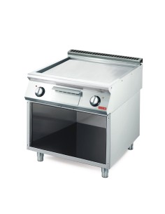 Plancha électrique Gastro M GM70/80FTES-CR - Plaque chromée 9kW