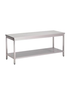 Table inox Gastro M 2000 x 700 x 890 mm - préparation
