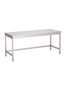 Table inox Gastro M 1400x700 mm - préparation professionnelle