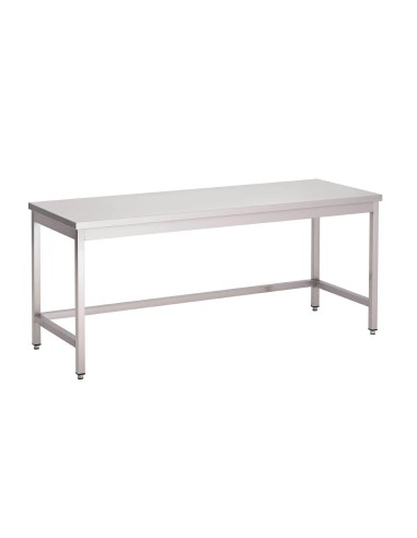 Table inox Gastro M 1400x700 mm - préparation professionnelle