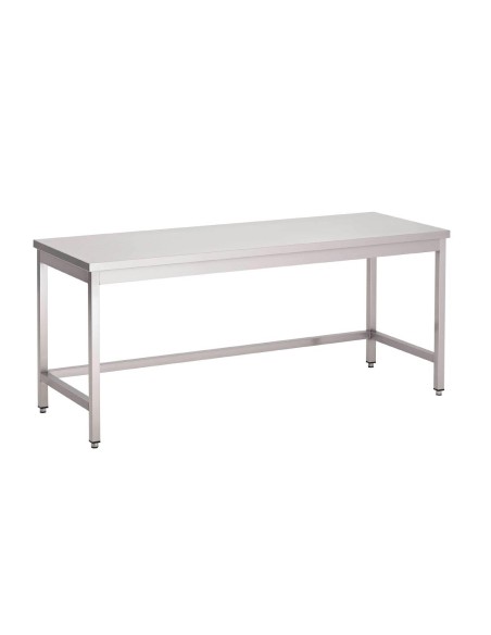 Table inox Gastro M 1400x700 mm - préparation professionnelle