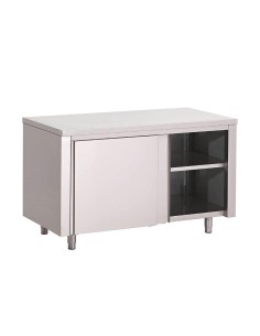 Table armoire inox 1600x700x850mm - Gastro M