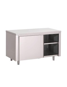 Table armoire inox Gastro M 1200x700x850 mm - Mobilier pro