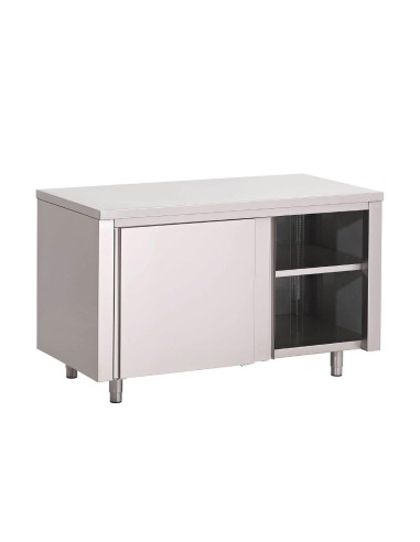 Table armoire inox Gastro M 1200x700x850 mm - Mobilier pro