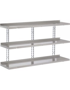 Etagère murale inox Gastro M 150x40 cm - Gastro M 2