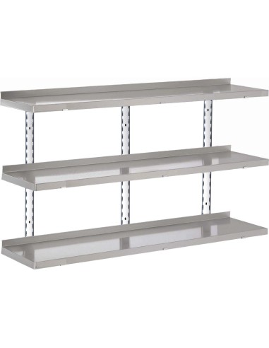 Etagère murale inox Gastro M 150x40 cm - Gastro M