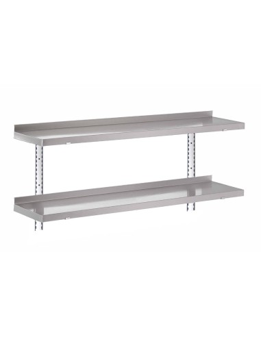 Etagère murale inox Gastro M 1200x400 mm - Gastro M