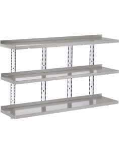 Etagère murale inox Gastro-M RVS 1800x400 mm - Gastro M 2