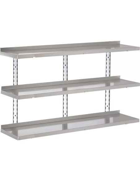 Etagère murale inox Gastro-M RVS 1400 mm - Gastro M