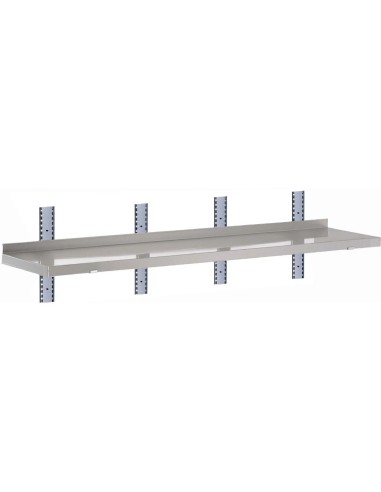 Etagère murale inox Gastro-M RVS 1800x400 mm - Gastro M