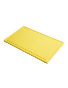 Planche à découper GN1/2 jaune Gastro M - PEHD 500