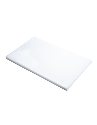 Planche à découper Gastro M blanche 600x400 mm - PEHD