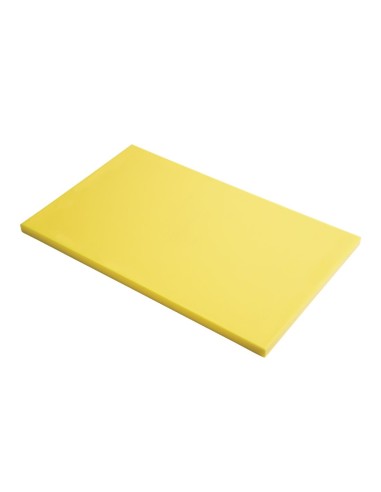 Planche à découper Gastro M jaune 600x400 mm - PEHD