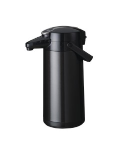 Pichet à pompe Bravilor Furento 2,2L noir métallisé - Isotherme 6h