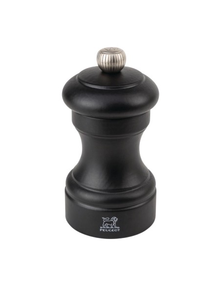 Moulin à poivre Bistro Peugeot 100 mm bois noir - réglable