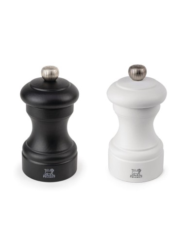 Moulin à poivre Bistro Peugeot 100 mm bois noir - réglable