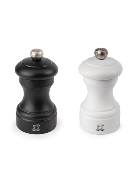 Moulin à poivre Bistro Peugeot 100 mm bois noir - réglable