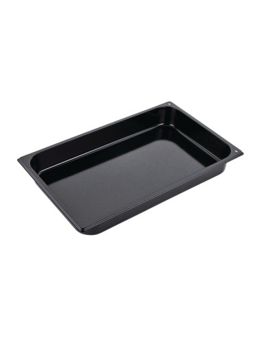 Bac émaillé antiadhésif GN1/1 Gastro M 65mm - Acier émaillé