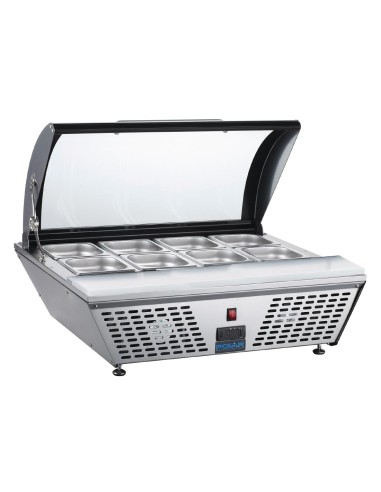 Comptoir de préparation Polar Série G 4xGN1/3 - Éco énergie