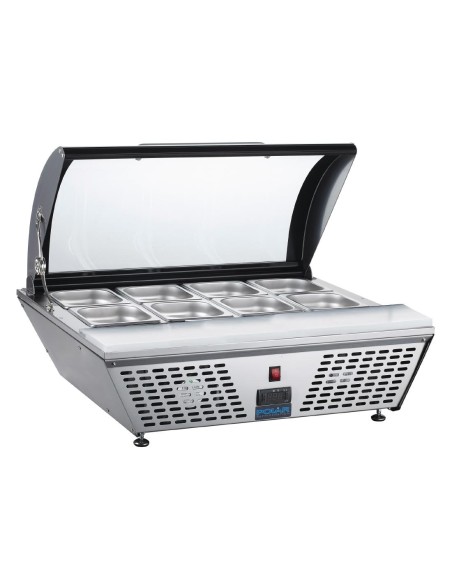 Comptoir de préparation Polar Série G 4xGN1/3 - Éco énergie