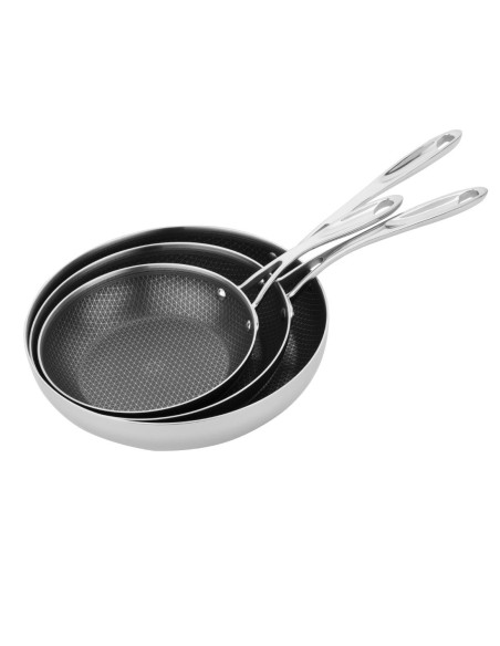 Sauteuse inox Tri-Shield Vogue 24 cm - 1,8 L
