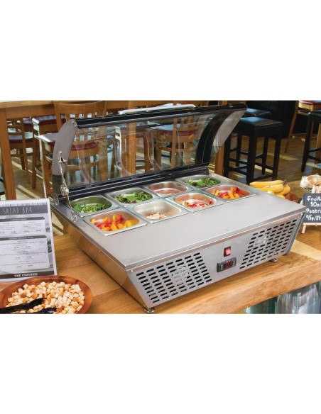 Comptoir de préparation Polar Série G 4xGN1/3 - Éco énergie