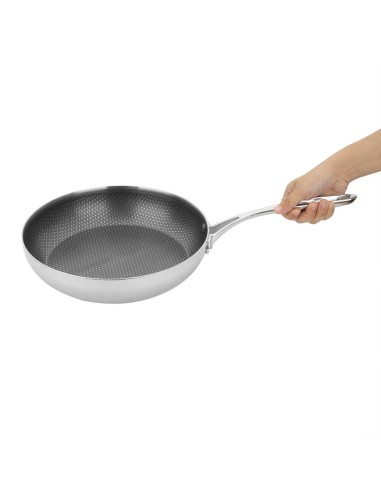 Sauteuse inox Vogue 28 cm Tri-Shield - 3,2 L