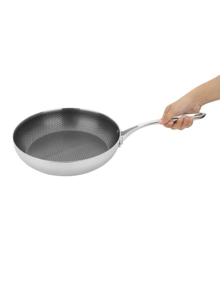 Sauteuse inox Vogue 28 cm Tri-Shield - 3,2 L